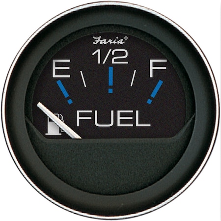 Faria Beede Instruments Faria Coral 2" Fuel Level Gauge (E-1/2-F) 13001